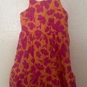 GAP Pink Halter Sundress Sleeveless Casual